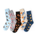 Amazon hot selling custom Solid 3D baby animal cute cotton tube socks